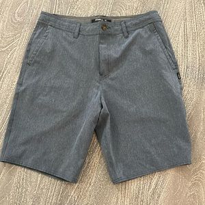 Men’s O’Neil hybrid chambray shorts size 34